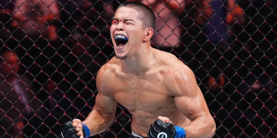 Асу Алмабаев поднялся в рейтинге перед боем на турнире UFC в Баку