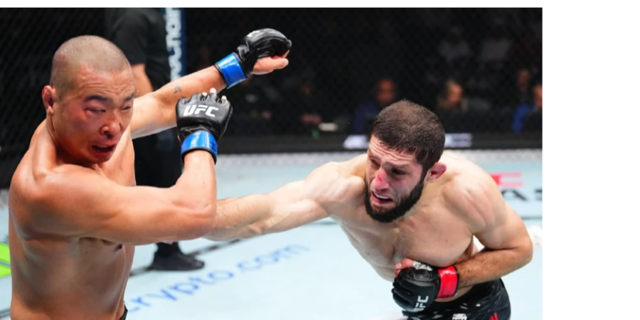 Полное видео боя Икрам Алискеров — Чон Ен Пак в UFC