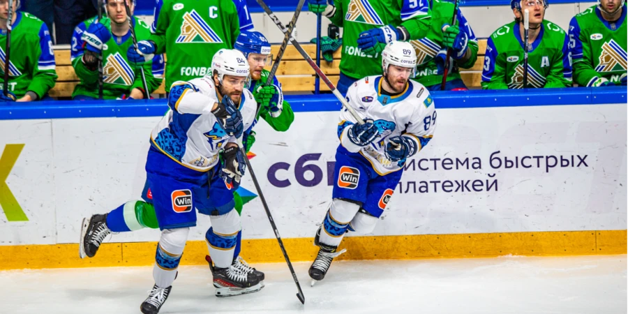 Прямая трансляция матча «Салават Юлаев» — «Барыс в КХЛ