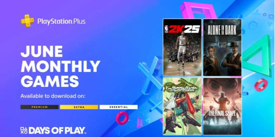 Игры июня в PS Plus: NBA 2K25, Alone in the Dark и Bomb Rush Cyberfunk