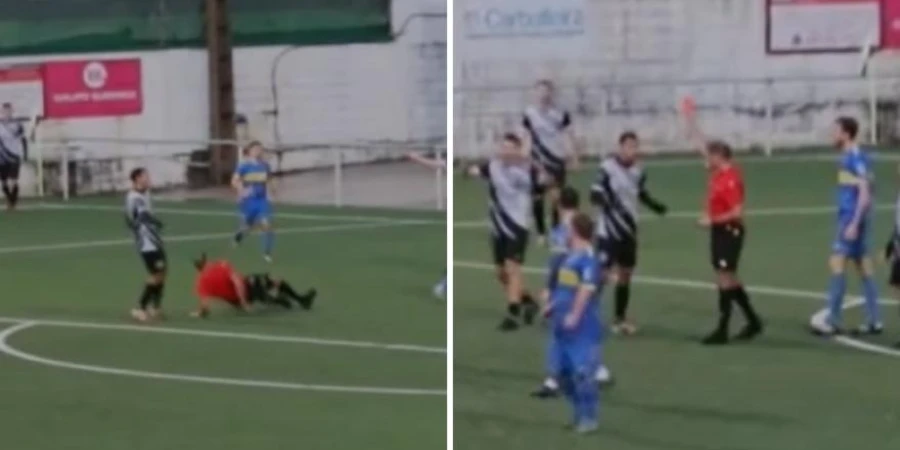 Футбольная общественность раскритиковала решение судьи