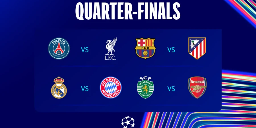 Определились все пары 1/4 финала Лиги чемпионов