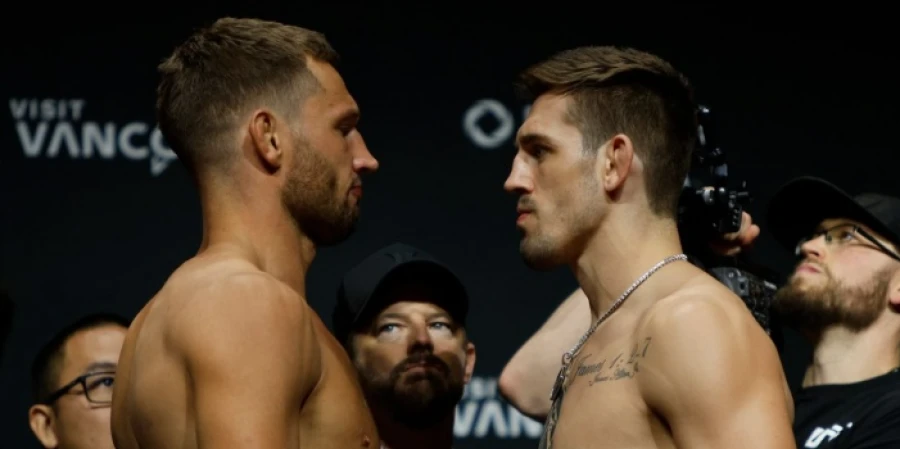 Прямая трансляция UFC Fight Night: де Риддер vs Аллен