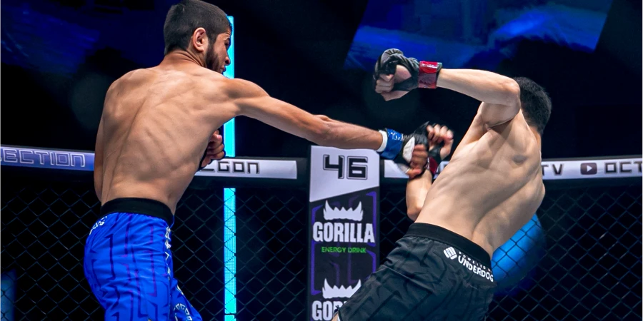 Нокаутом завершился бой с участием файтера из Казахстана