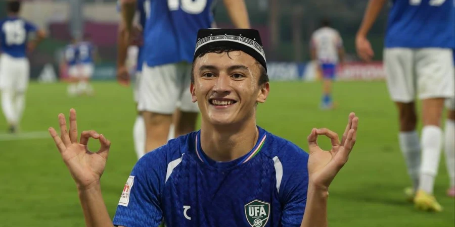 Футбол: Өзбекстан U17 құрамасы әлемдік доданы жеңіспен бастады