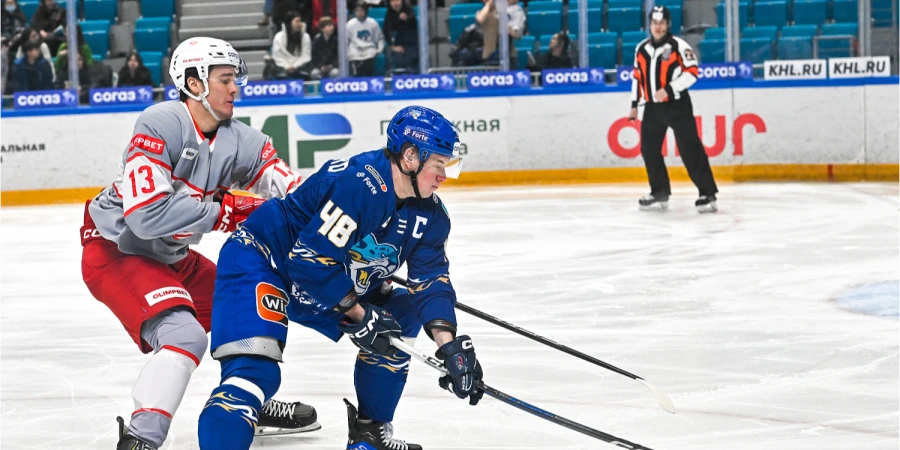«Барыс» назвал состав на матч КХЛ против «Спартака»