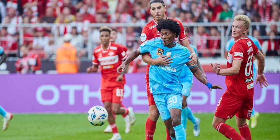 Прямая трансляция матча «Зенит» – «Спартак» в РПЛ