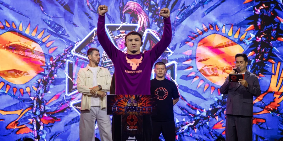 Казах задушил узбека на OCTAGON 92