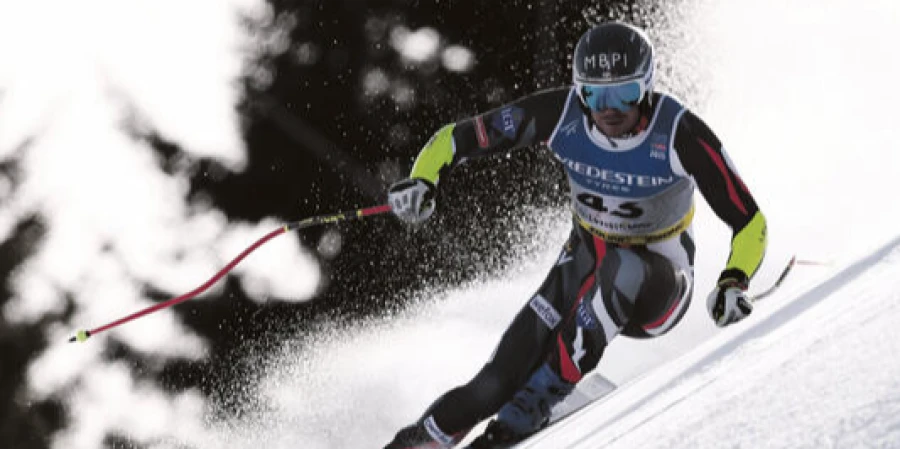 Спортсмен легко отделался после серьезного падения