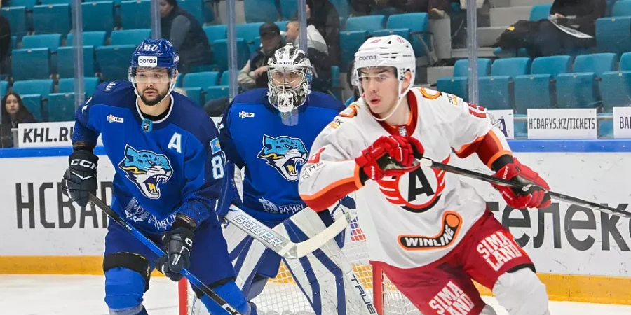 «Барыс» — «Автомобилист»: прямая трансляция матча в КХЛ