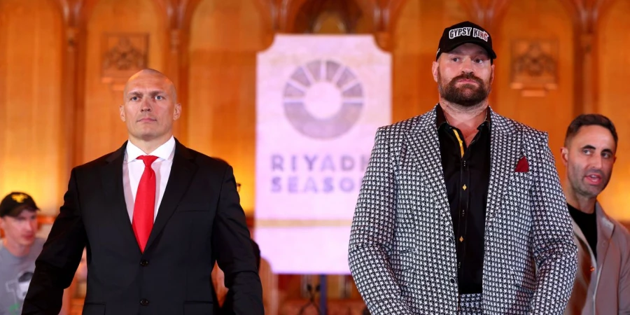 Усик назвал условие для третьего боя с Тайсоном Фьюри