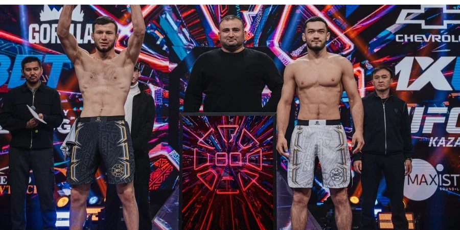 Қазақстандық жауынгер OCTAGON 80 турнирінде өзбек жауынгерін мерзімінен бұрын жеңді