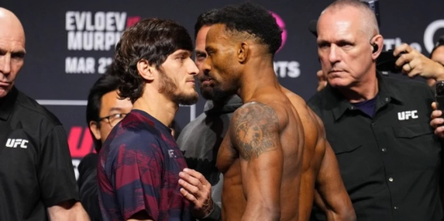 Прямая трансляция UFC Fight Night 270 с главным противостоянием Евлоев – Мерфи