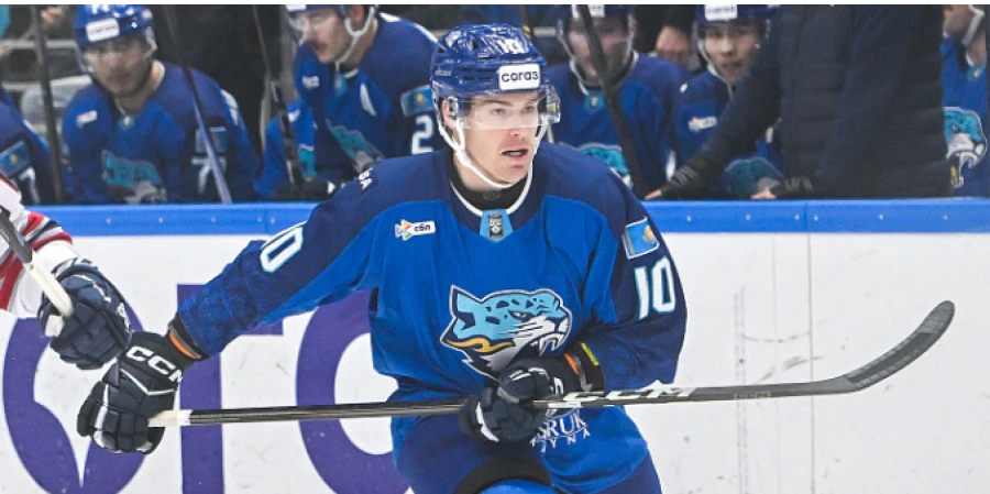 «Барыс» шокировал Уфу — быстрый гол в первом периоде (видео)