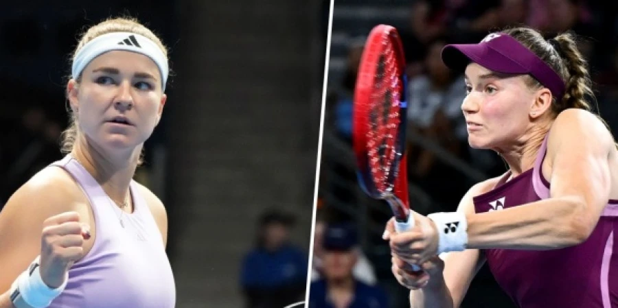 Прямая трансляция четвертьфинала турнира в Австралии с участием Рыбакиной