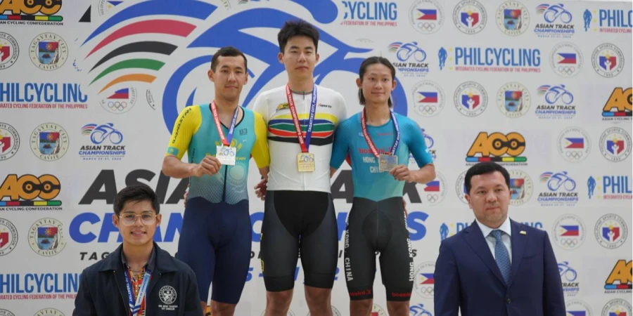 Велотрек: Әлішер Жұмақан Азия чемпионатының екі дүркін күміс жүлдегері атанды