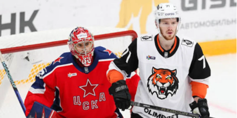 «Амур» — ЦСКА. Прямая трансляция матча КХЛ