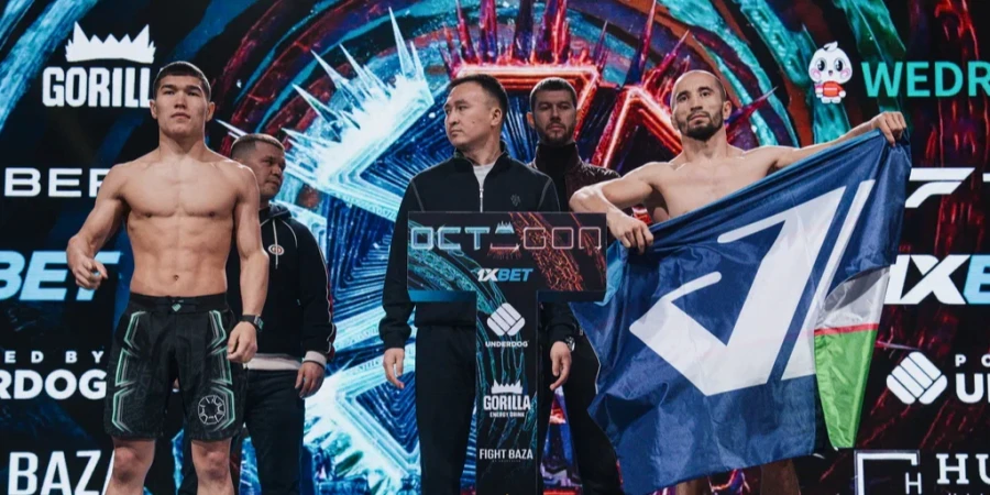 Казахстанский боец одолел непобежденного узбека на OCTAGON 83