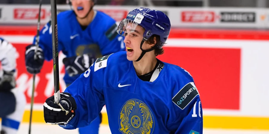 Казахстанский хоккеист оформил дубль в матче европейской лиги