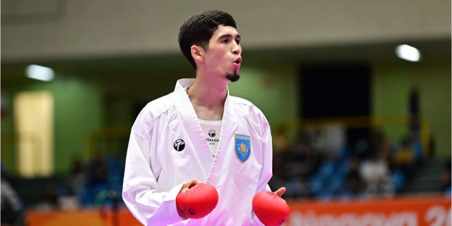 Жоламан Бигабыл завоевал золото Азиатских игр в каратэ