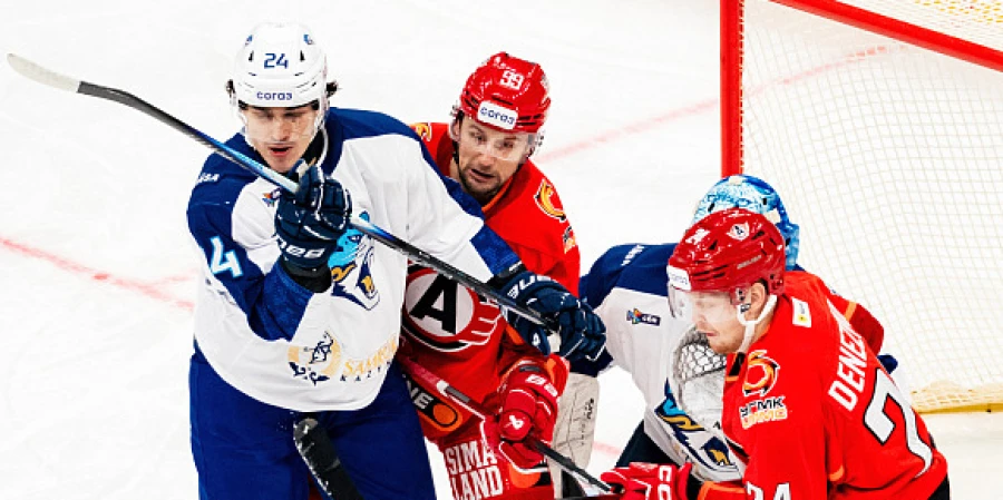 Интересная ситуация произошла во время матча «Барыса»