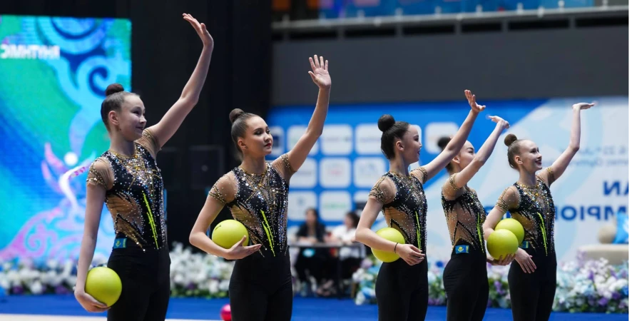 Көркем гимнастика: Қазақстан Азия чемпионатында тағы бір күміске ие болды