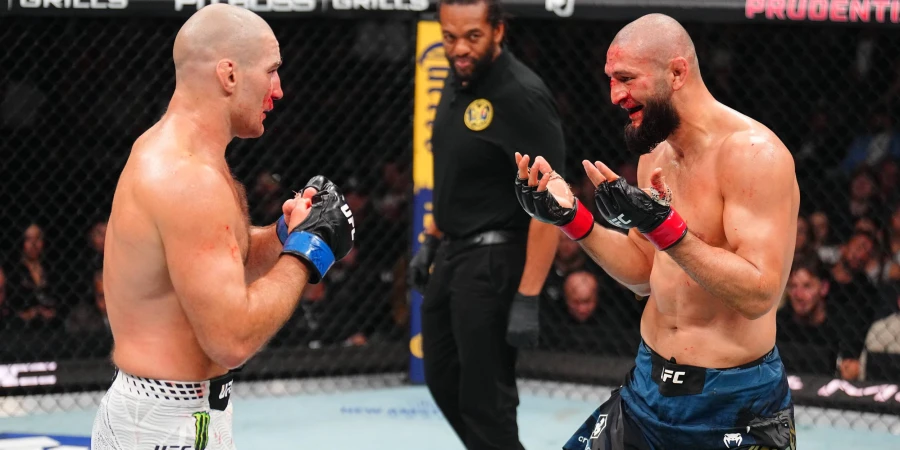 ВИДЕО полного боя Хамзат Чимаев vs Шон Стрикленд на UFC 328