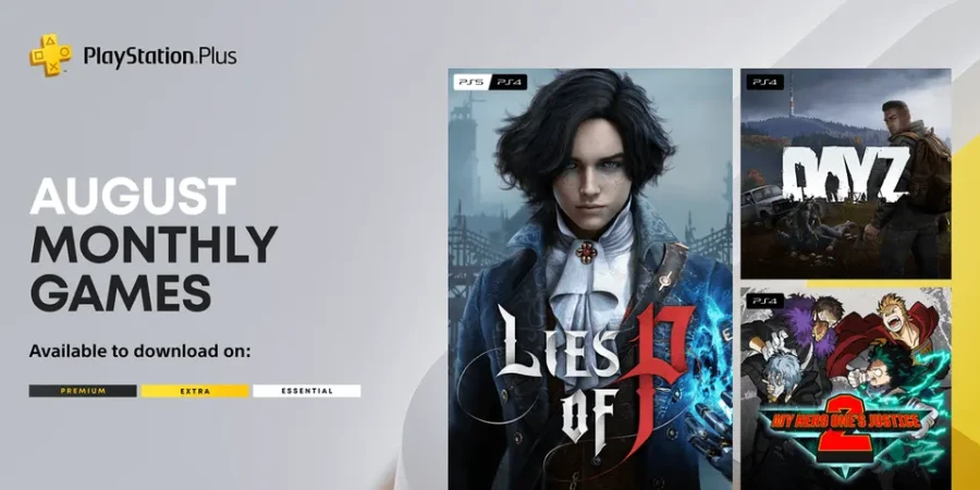 Августовская подборка PlayStation Plus: Lies of P, DayZ и My Hero One's Justice 2