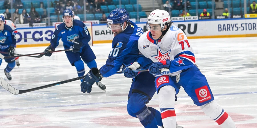 Назван точный счет матча СКА — «Барыс»