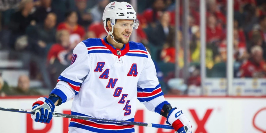 НХЛ. Эдмонтон Ойлерз — Нью-Йорк Рейнджерс. «Стиляги с Бродвея» побьются с канадскими «нефтяниками. Прямая трансляция