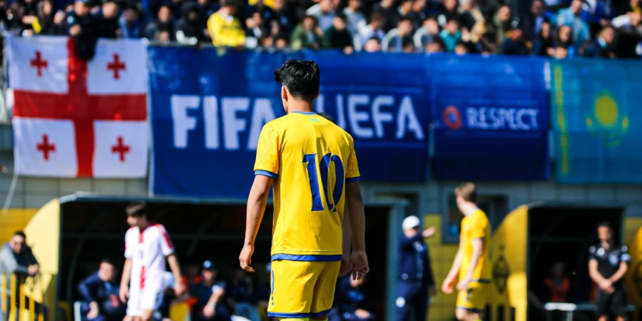 Юношеская сборная Казахстана по футболу назвала состав на матчи с Грузией