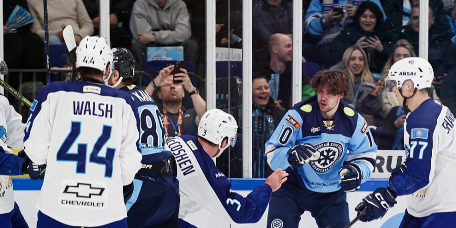 КХЛ "рассмотрела" белое пятно в "черном" поражении столичного «Барыса» от новосибирской «Сибири»