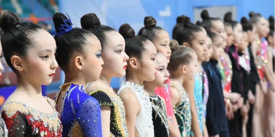 Астанада көркем гимнастикадан ALEM CUP халықаралық турнирлерінің ауқымды сериясы өтіп жатыр