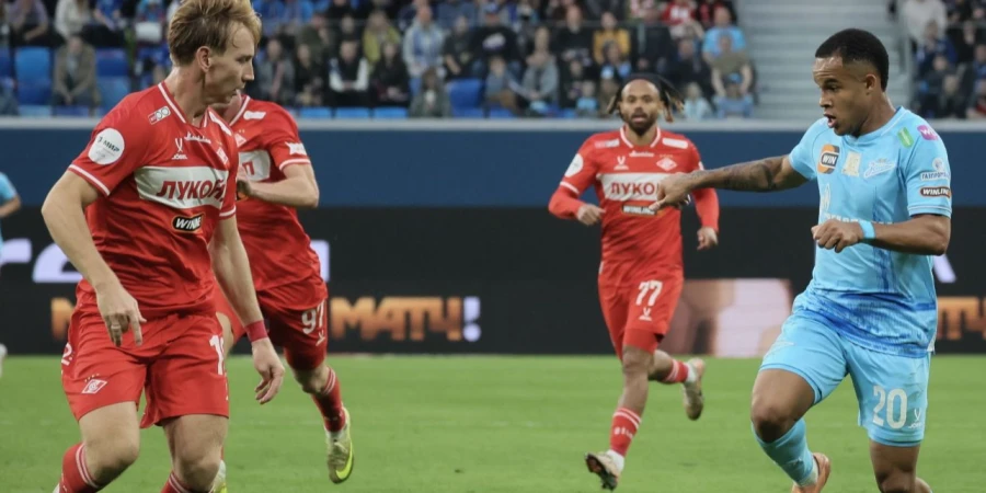 Прямая трансляция матча «Зенит» – «Спартак» в полуфинале Кубка России