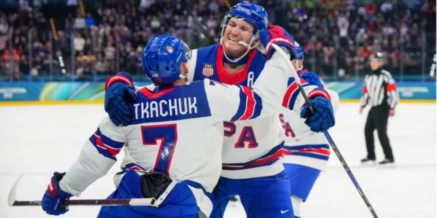 США — Дания. Прямая трансляция матча группового этапа хоккейного турнира Олимпиады