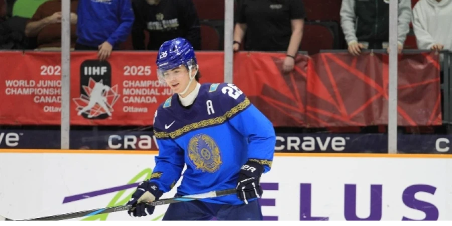 Жас қазақстандық Финляндия чемпионатында алғашқы шайбысын соқты