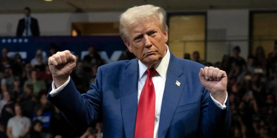 Президент США, Дональд Трамп, посетил церемонию жеребьевки чемпионата мира