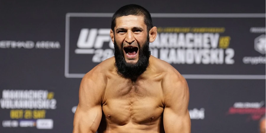 Чемпион UFC в среднем весе Хамзат Чимаев бросил вызов Алексу Перейре