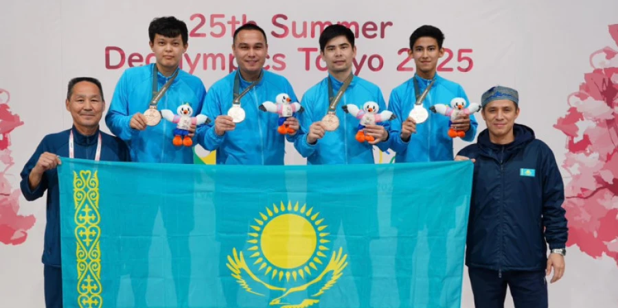 Үстел теннисі: Сурдлимпиадада Қазақстан құрамасы қола медаль еншіледі