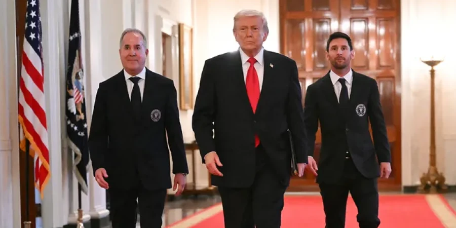 Месси встретился с Трампом в Белом доме