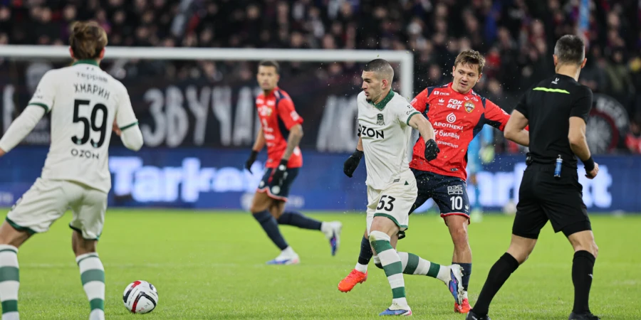 Краснодар — ЦСКА: прямая трансляция полуфинала Кубка России