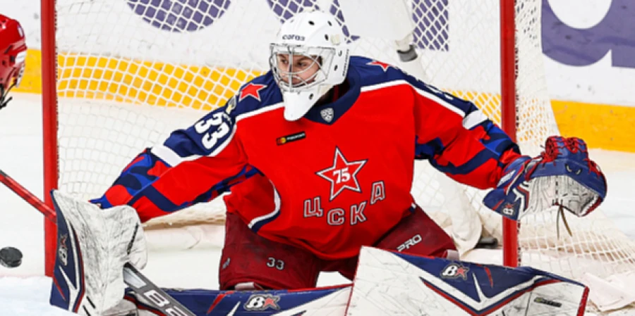 Вратарь ЦСКА оценил победу команды над «Барысом»