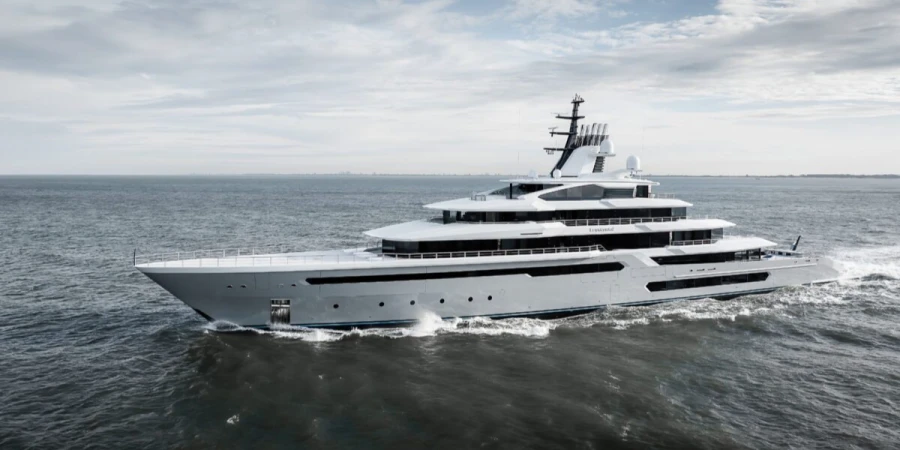 Oceanco передала Гейбу Ньюэллу суперъяхту Leviathan