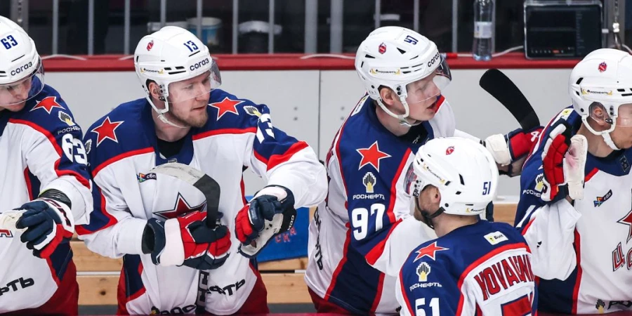 Команда казахстанского тренера Никитина удачно начала выездную серию в КХЛ
