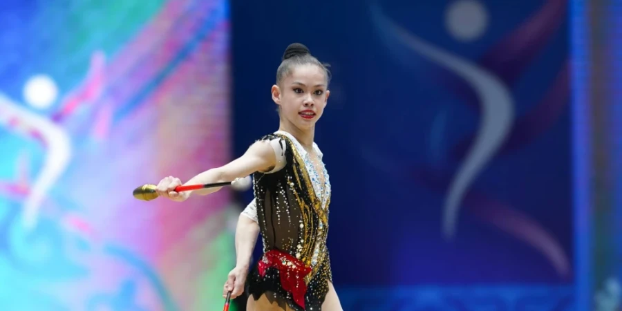Ақмарал Ерекешева - көркем гимнастикадан Азия чемпионатының күміс жүлдегері