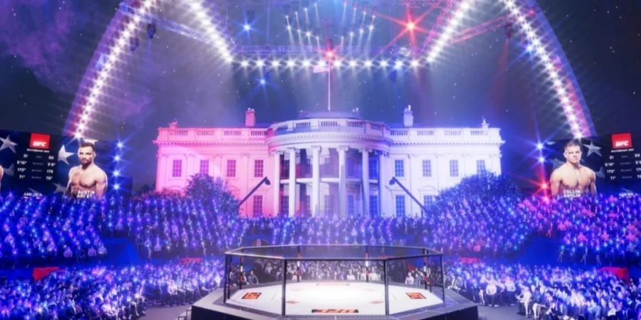 UFC раскрыл постер исторического турнира в Белом доме