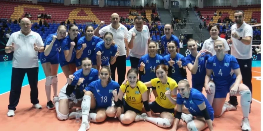 Волейболистки Казахстана сделали шаг к полуфиналу Кубка наций