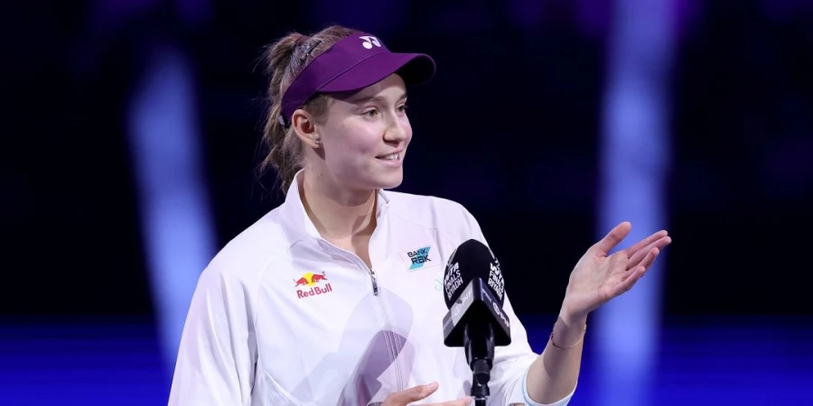 Теннисистка Елена Рыбакина горда выступать за Казахстан