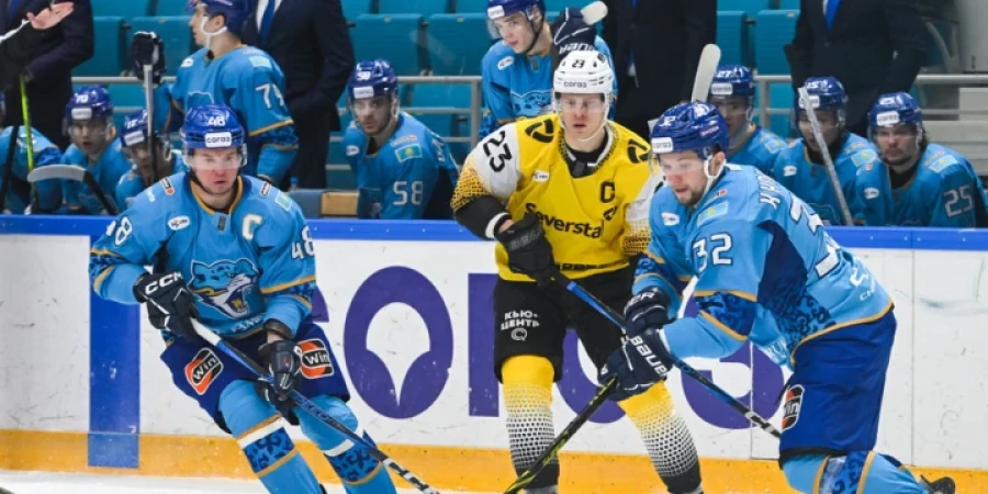 Видео послематчевой пресс-конференции матча КХЛ «Барыс» — «Северсталь»