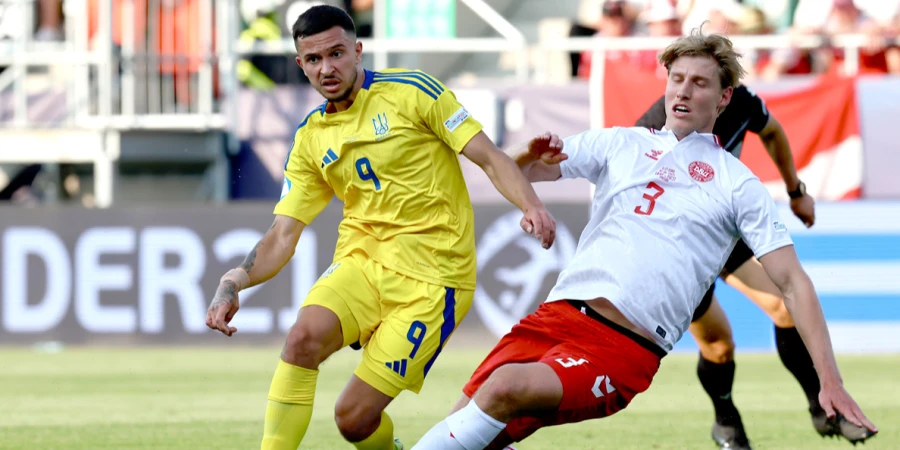 На EURO-2025 U-21 в матче между Украиной и Данией случился неожиданный камбэк